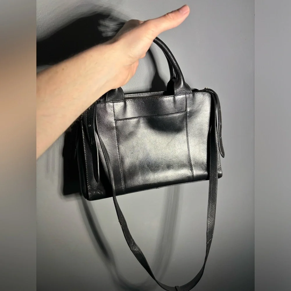 Radley London Millbank Black Leather Satchel